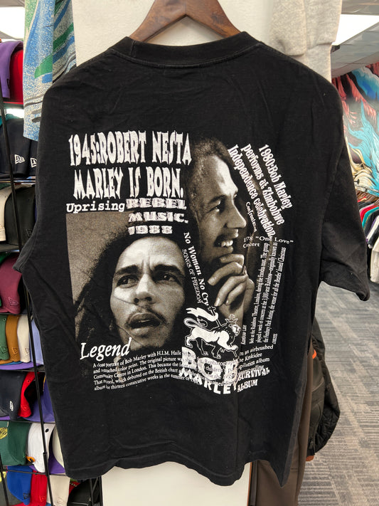Vintage 90s Bob Marley Graphic Tee