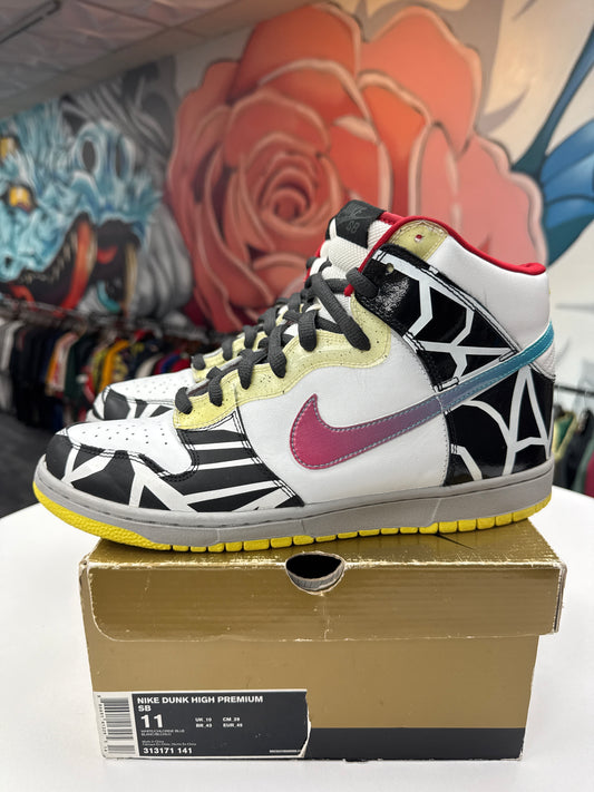 Preowned Nike SB Dunk High Thrashin (2008)