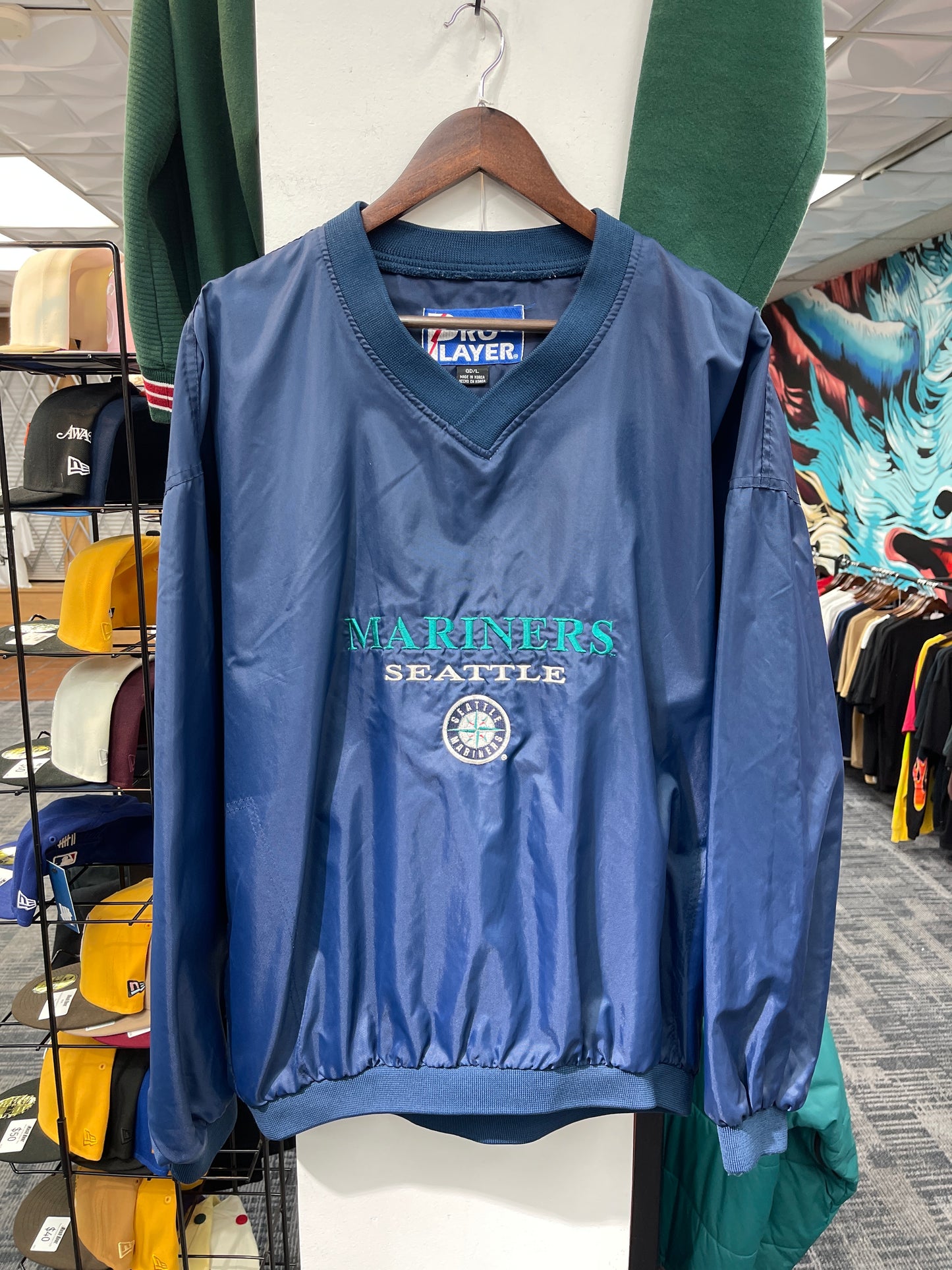 Mariners Pullover Windbreaker Jacket