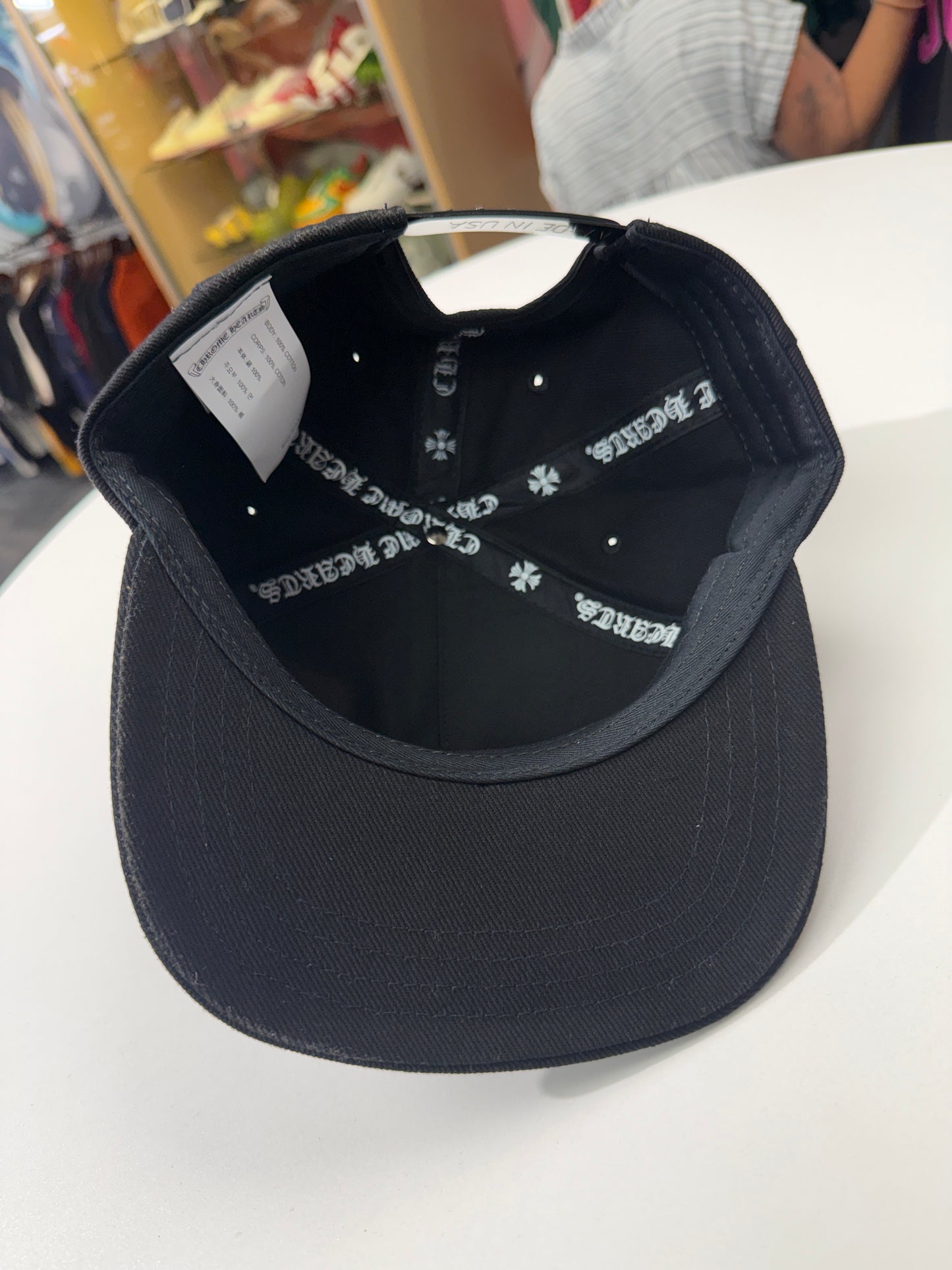 New Chrome Hearts Vertical Logo Hat