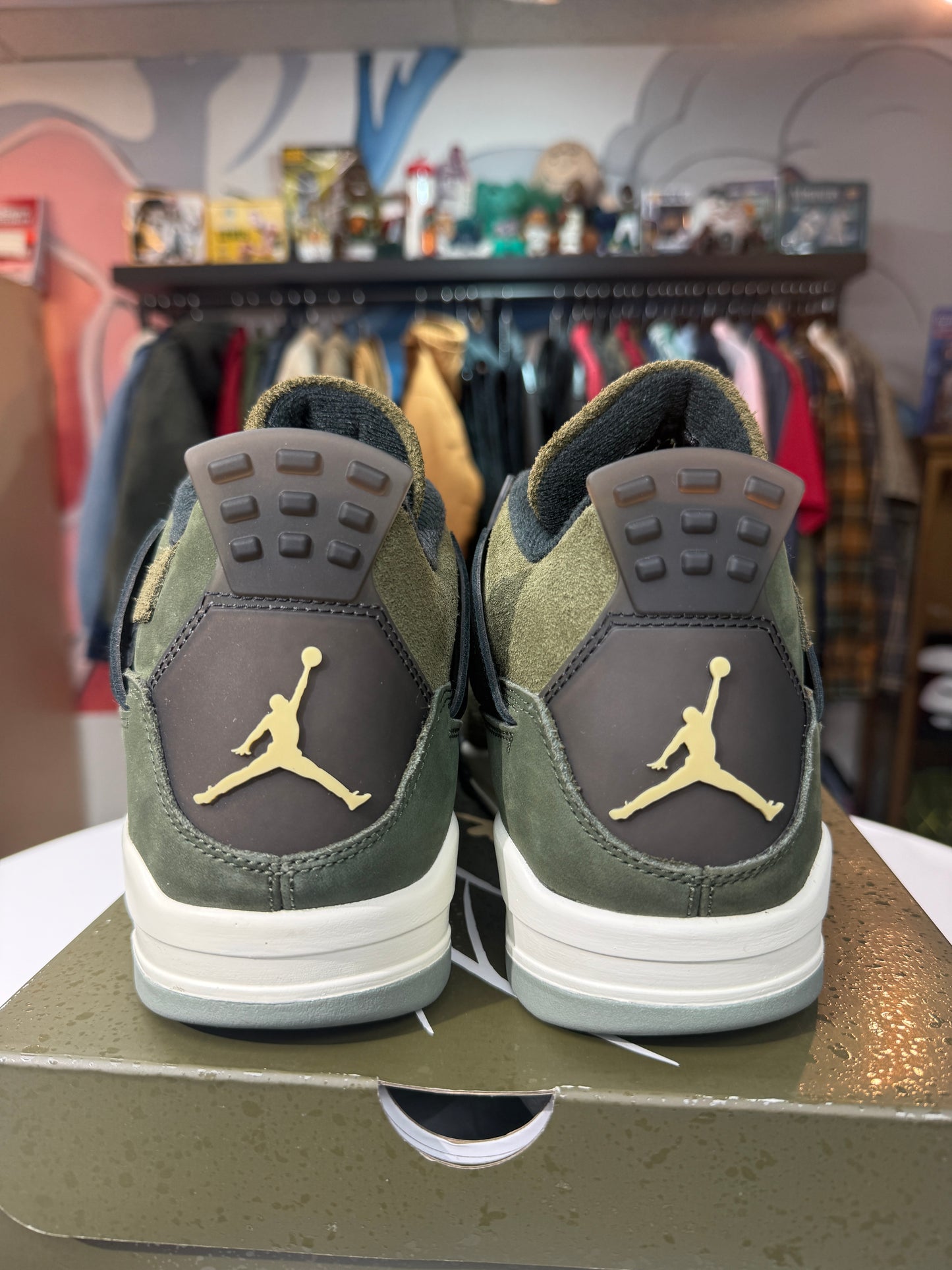 New Craft Medium Olive Jordan 4
