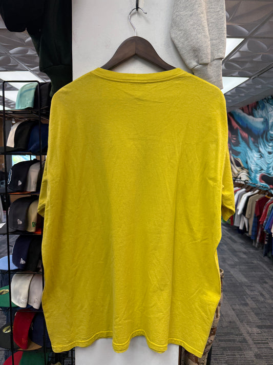 Vintage Nike Yellow V-Neck Tee