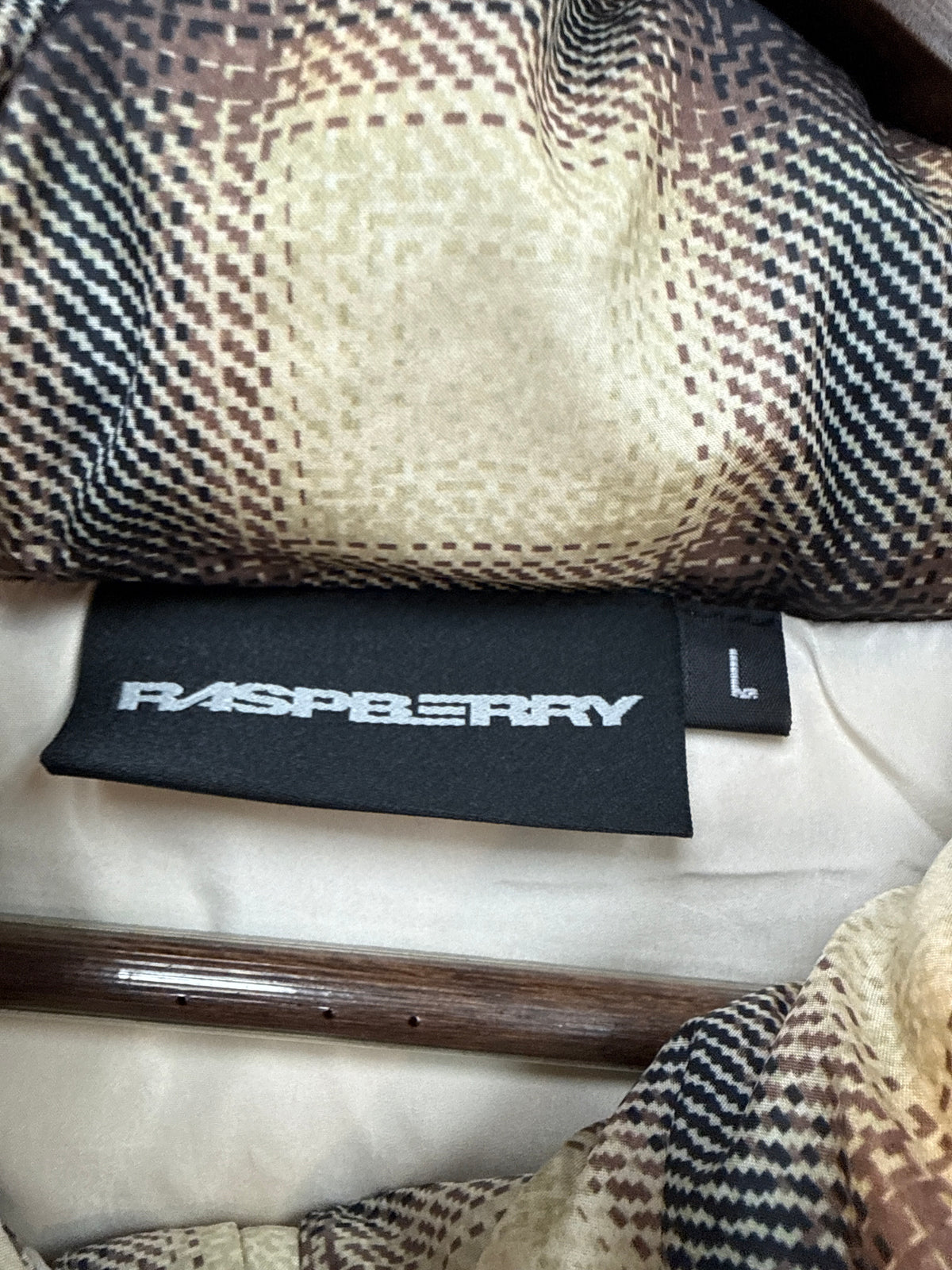 GV Raspberry Hills Plaid Puffer Jacket