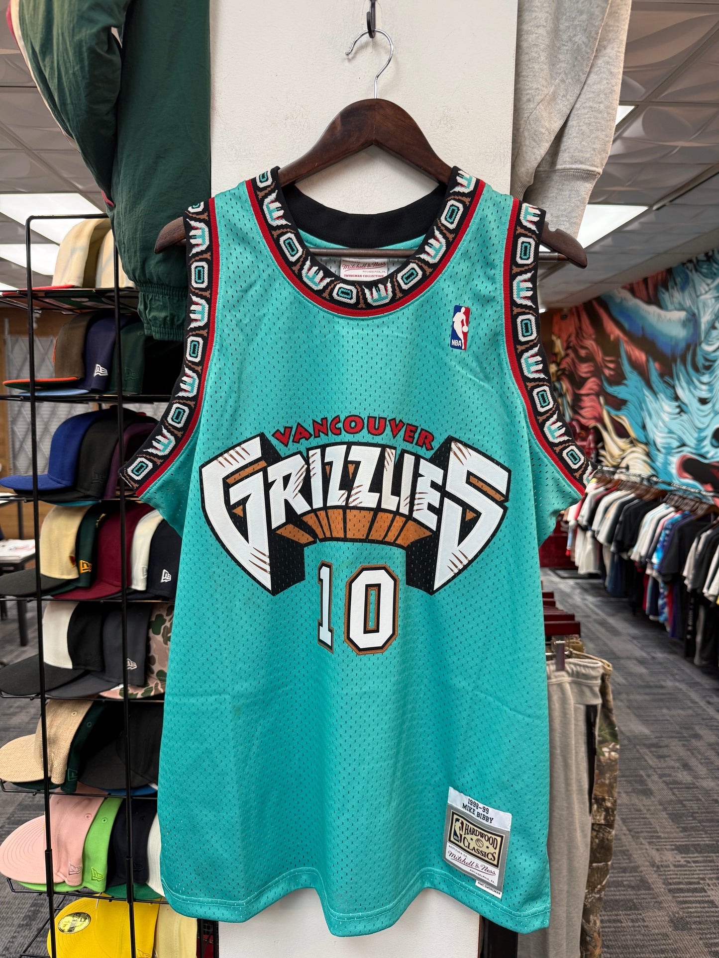 Vancouver Grizzlies Mike Bibby Jersey