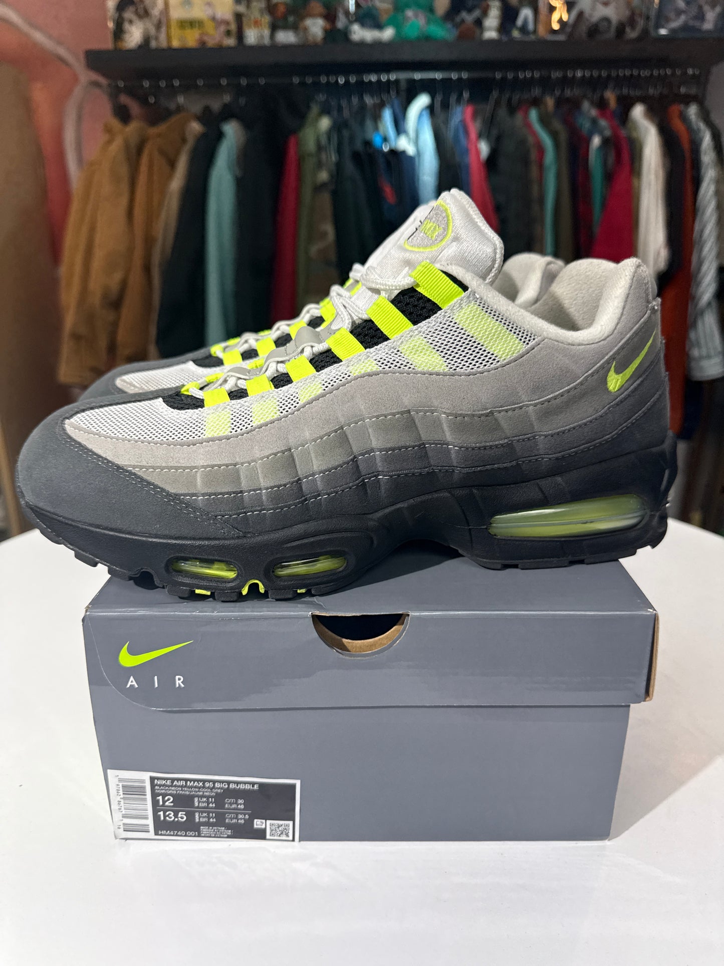 Preowned Nike Air Max 95 OG Neon Big Bubble