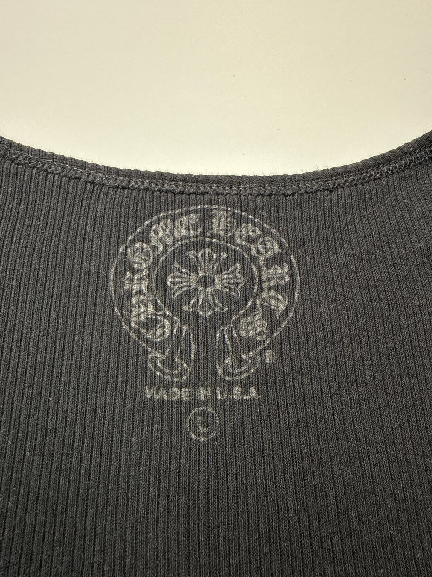 Chrome Hearts T-Bar Rib Tank Top