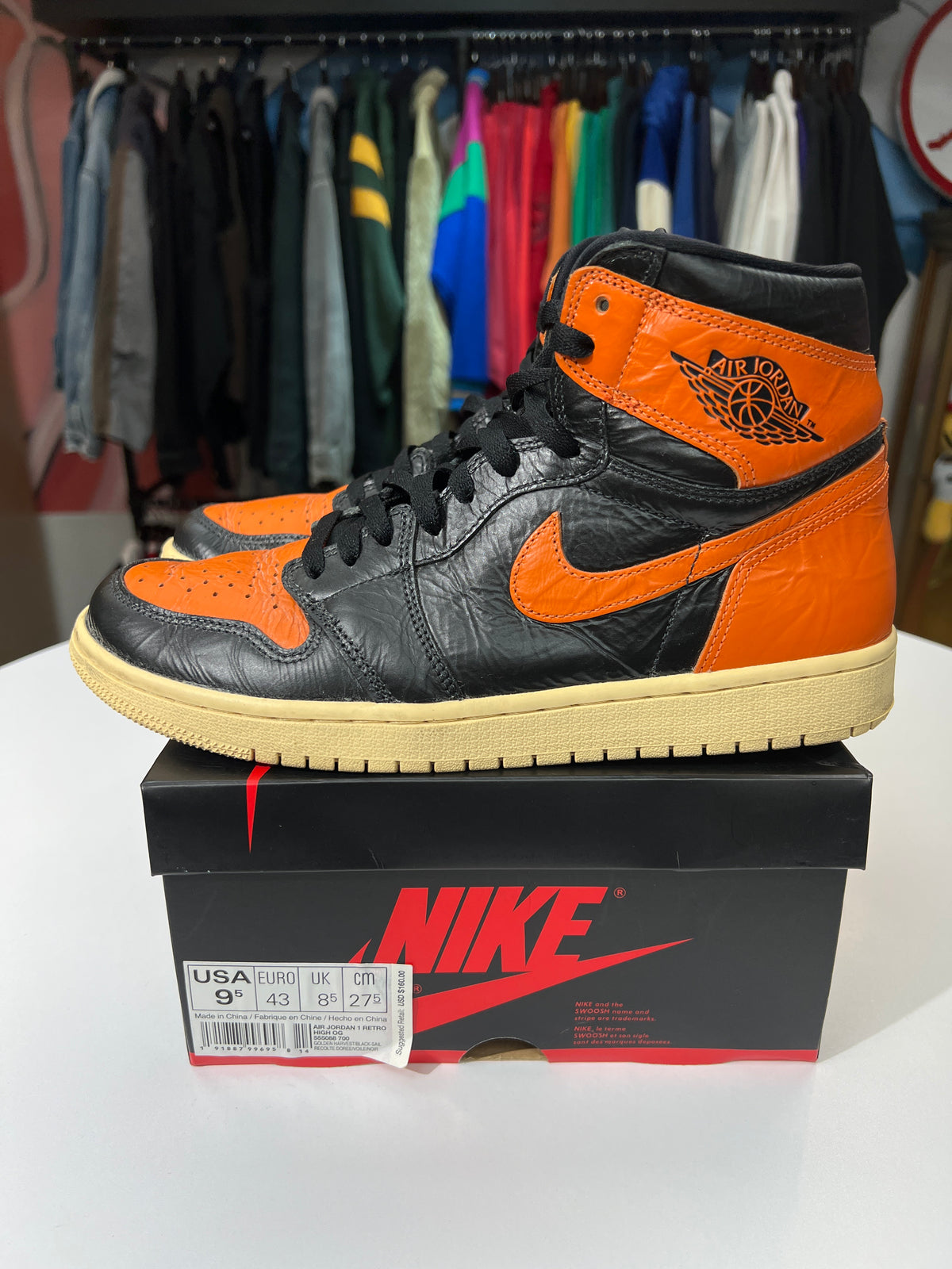 Preowned Jordan 1 Retro High OG Shattered Backboard 3.0