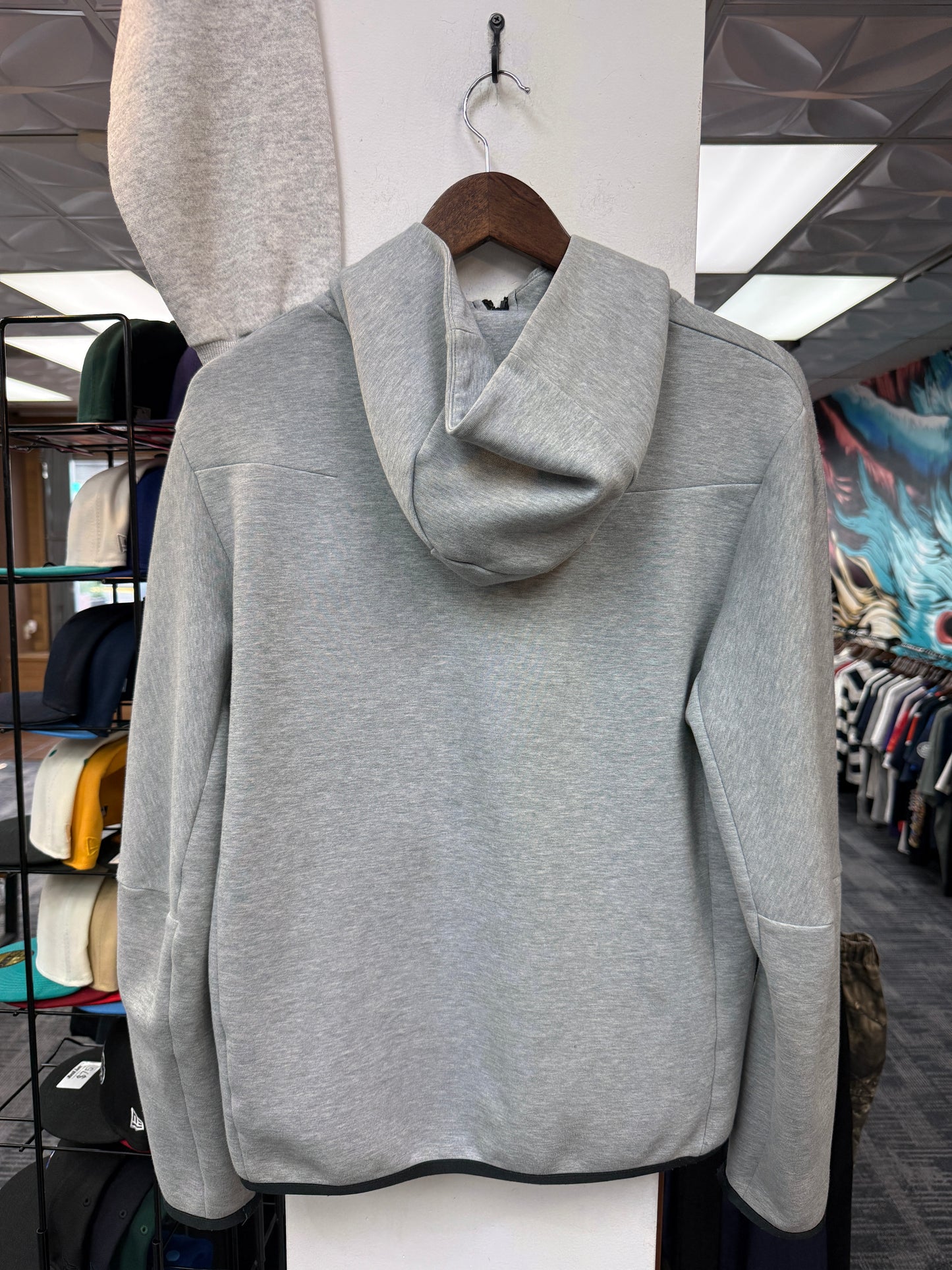 Nike Grey Tech Fleece Hoodie