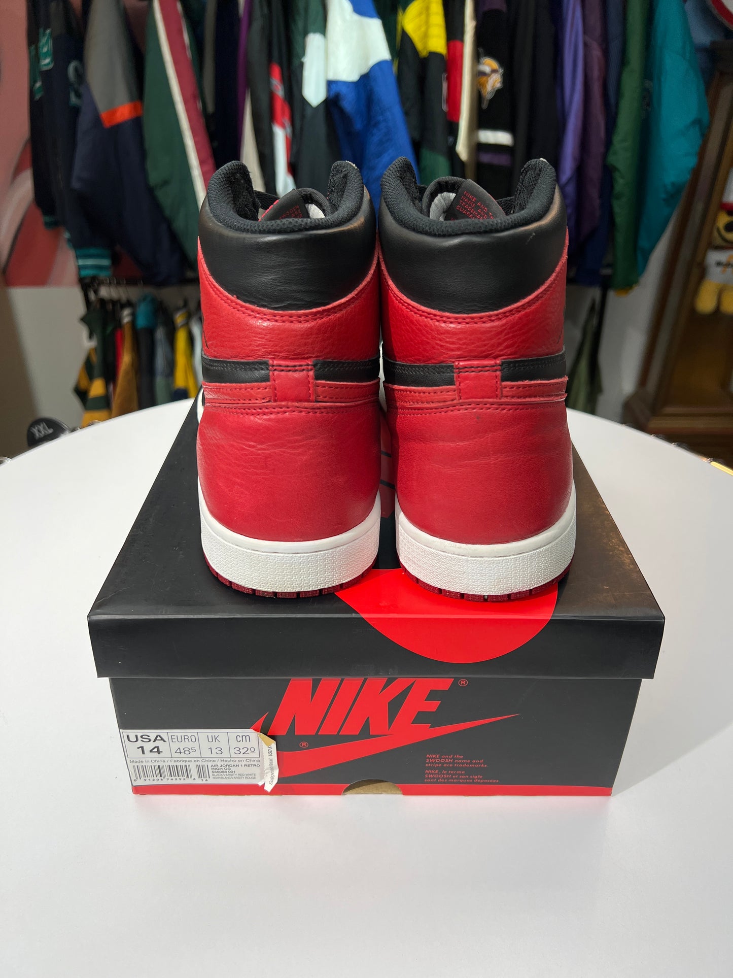 Preowned Jordan 1 High OG Banned 2016