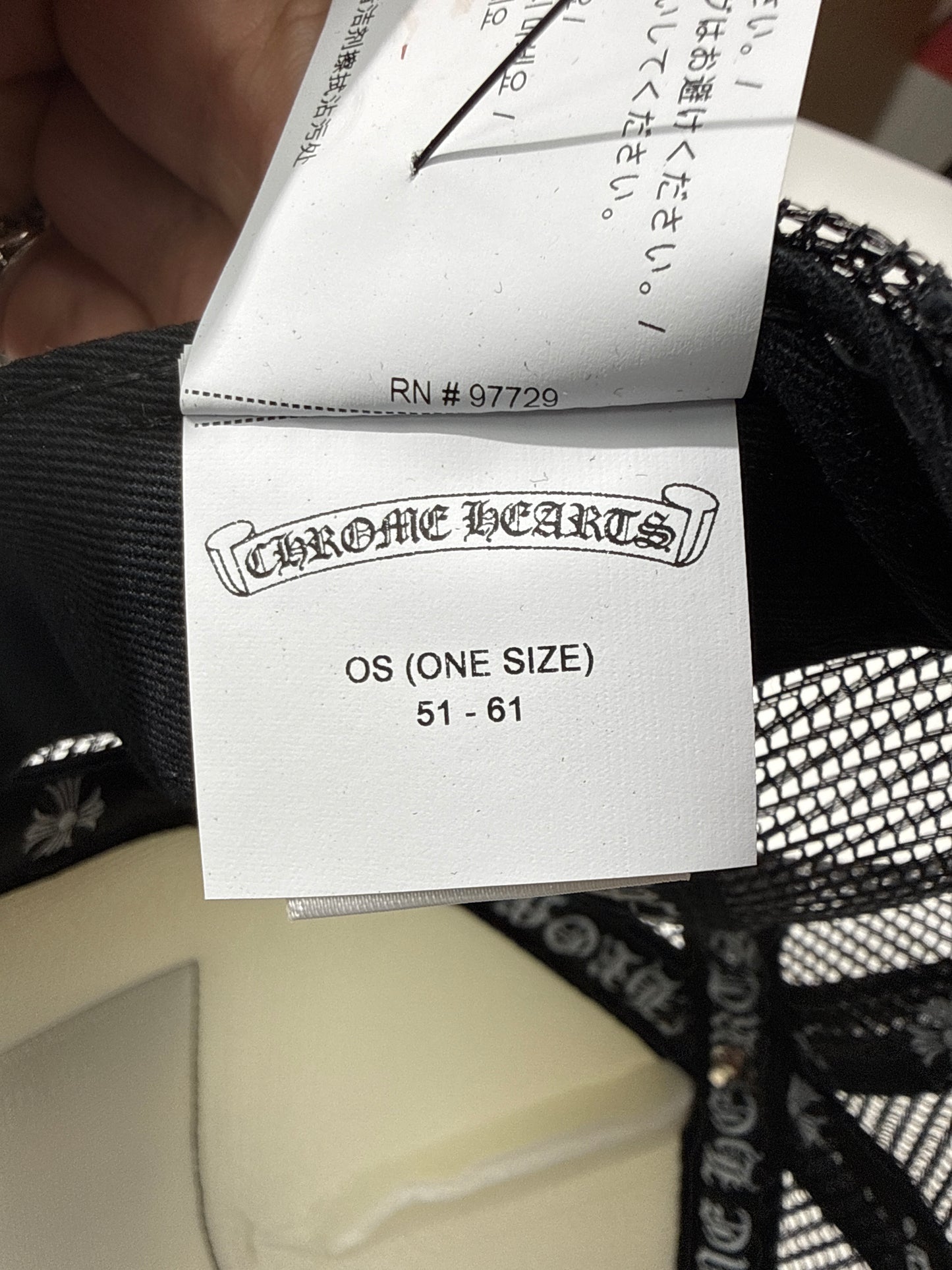 New Chrome Hearts Hollywood Trucker Hat