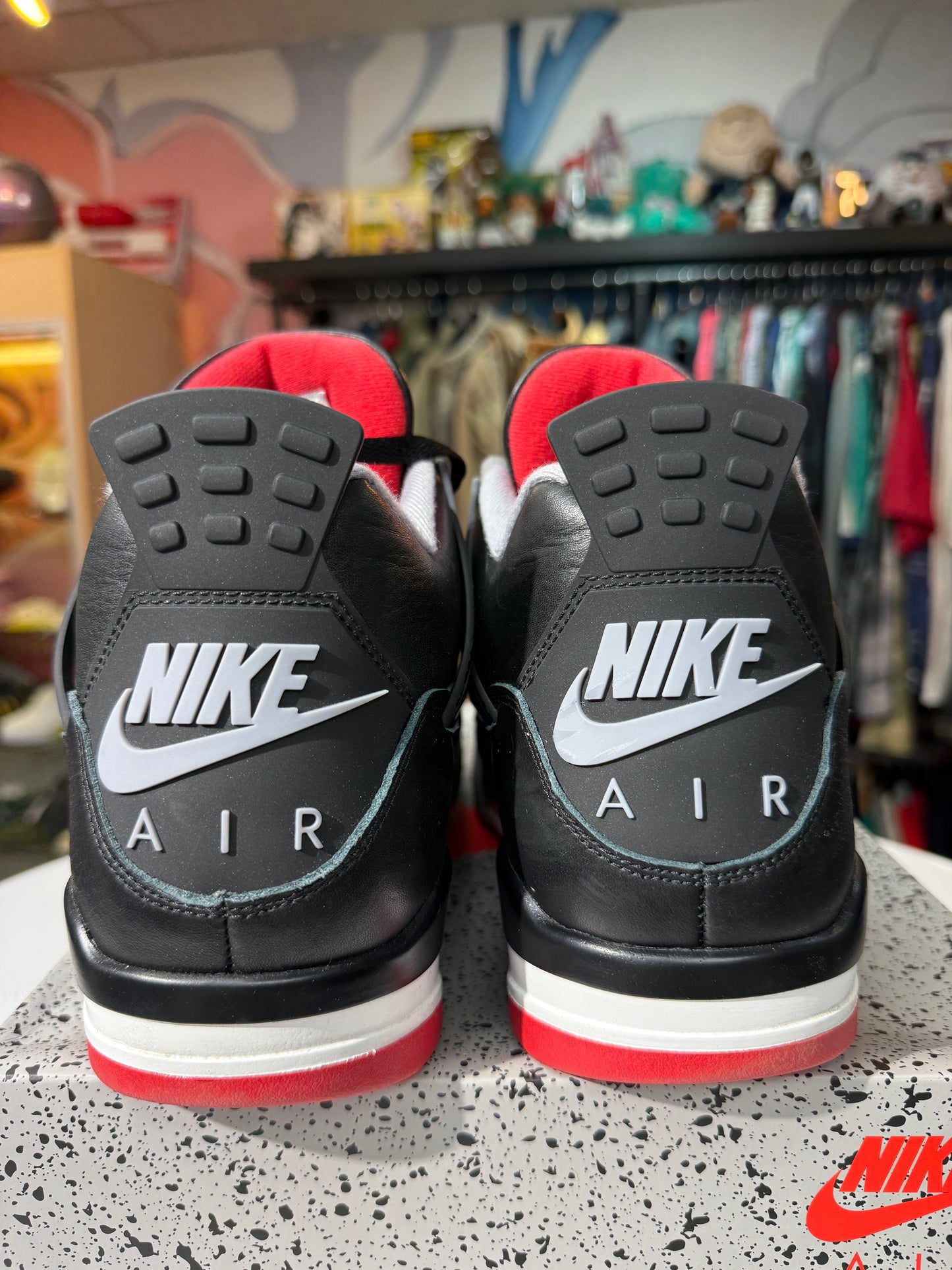 Preowned Reimagined Jordan Bred 4