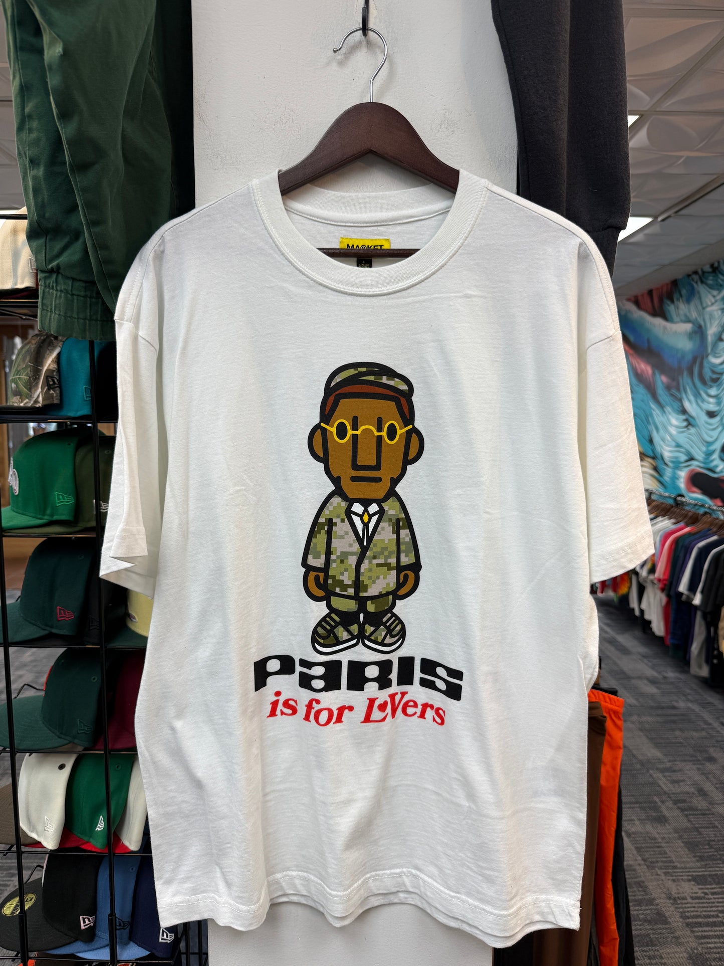 Paris For Lovers Market Tee