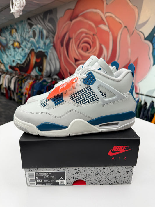 New Jordan 4 Military Blue