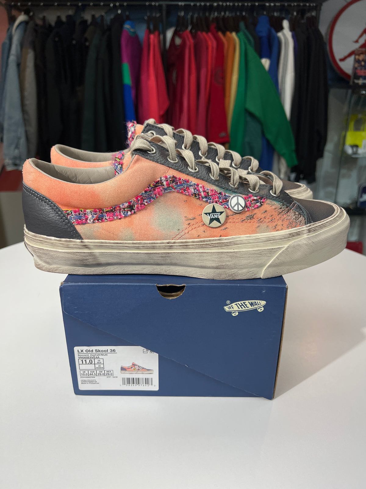 New Vans LX Old Skool 36 Souvenir Asphalt