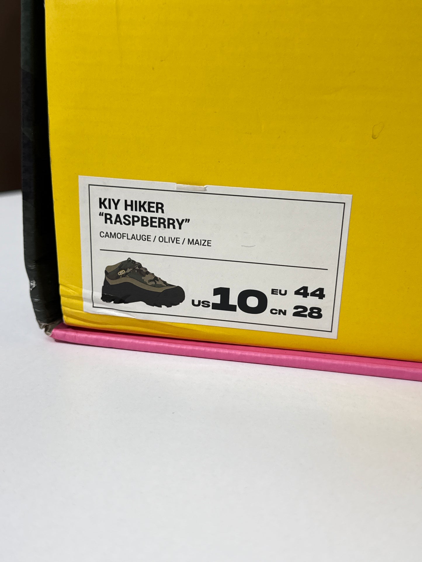 New GV Raspberry Hills x KIY Hiker Boot