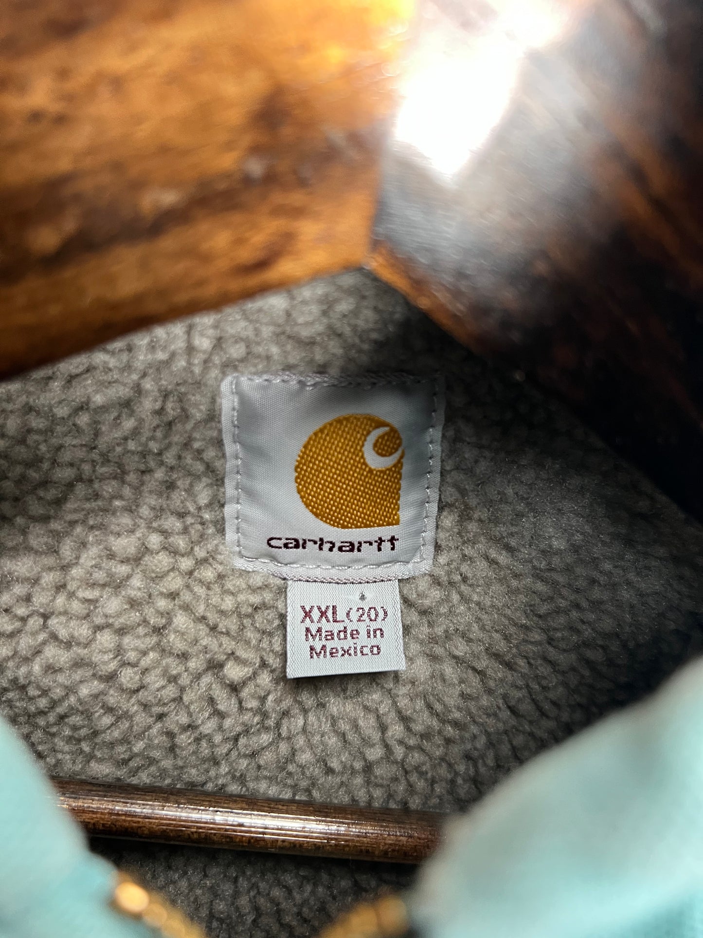 Carhartt Seaglass Blue Sierra Duck Jacket