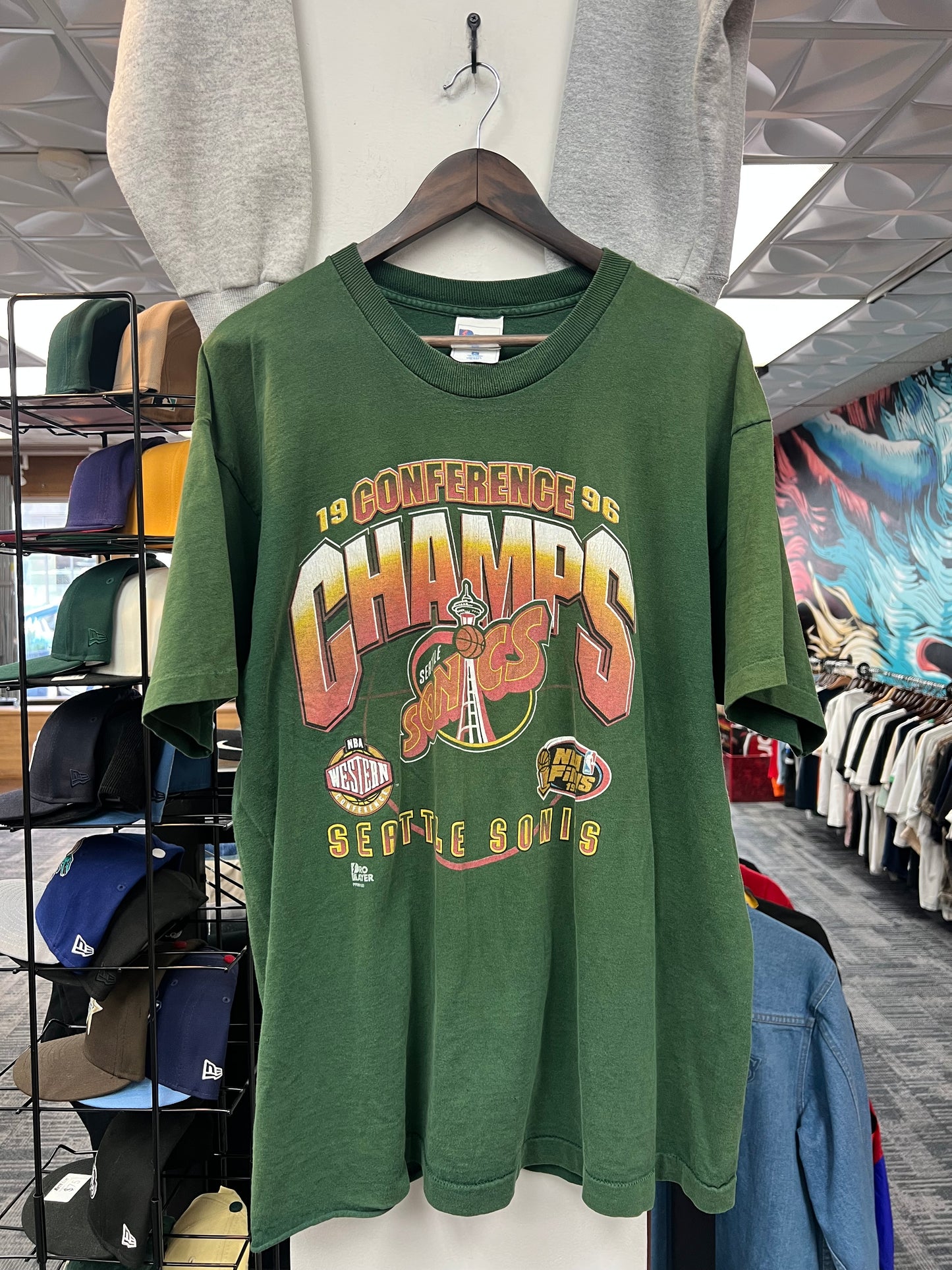 1996 Super Sonics Champs Tee
