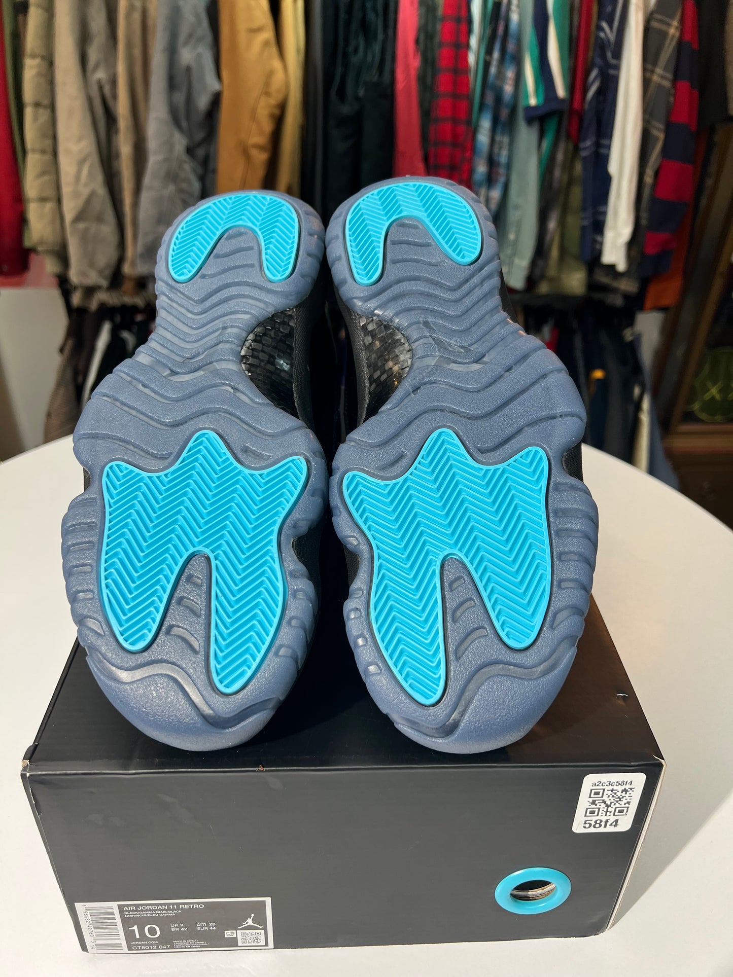 New Jordan 11 Retro Gamma Blue