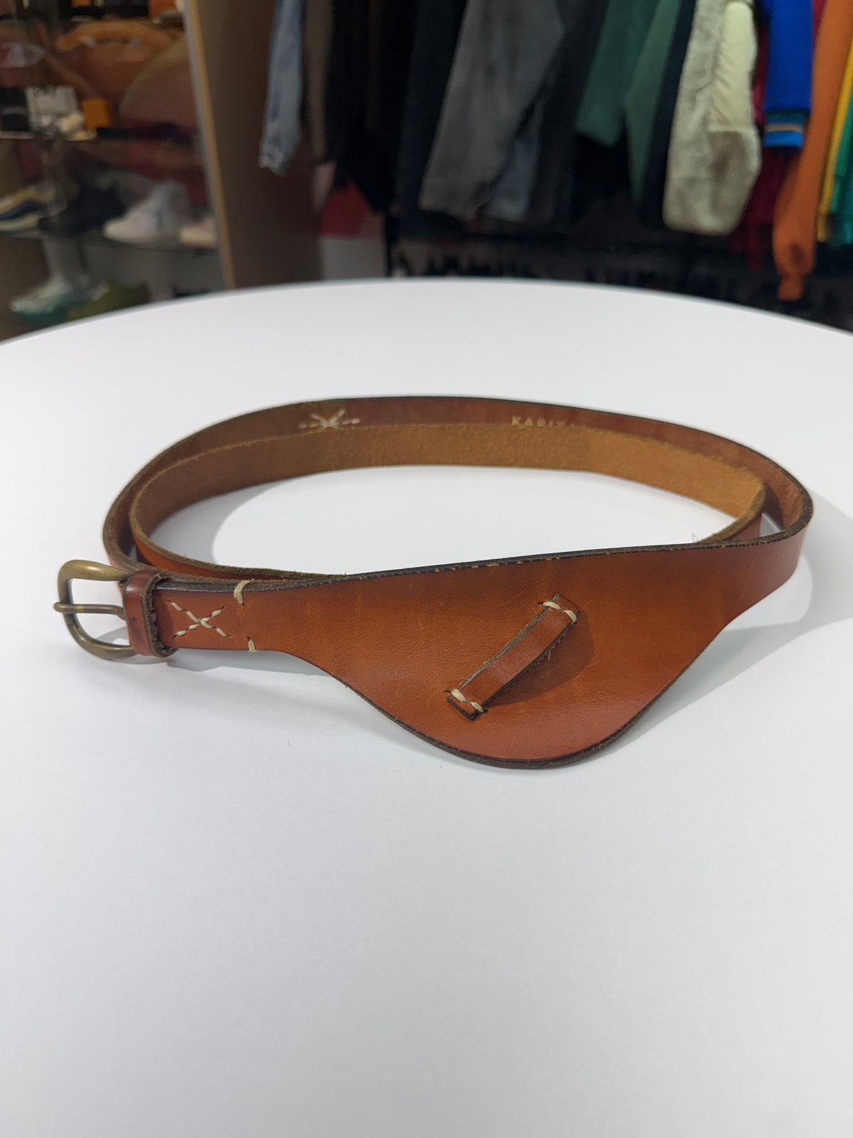 Kapital Leather Holster Belt