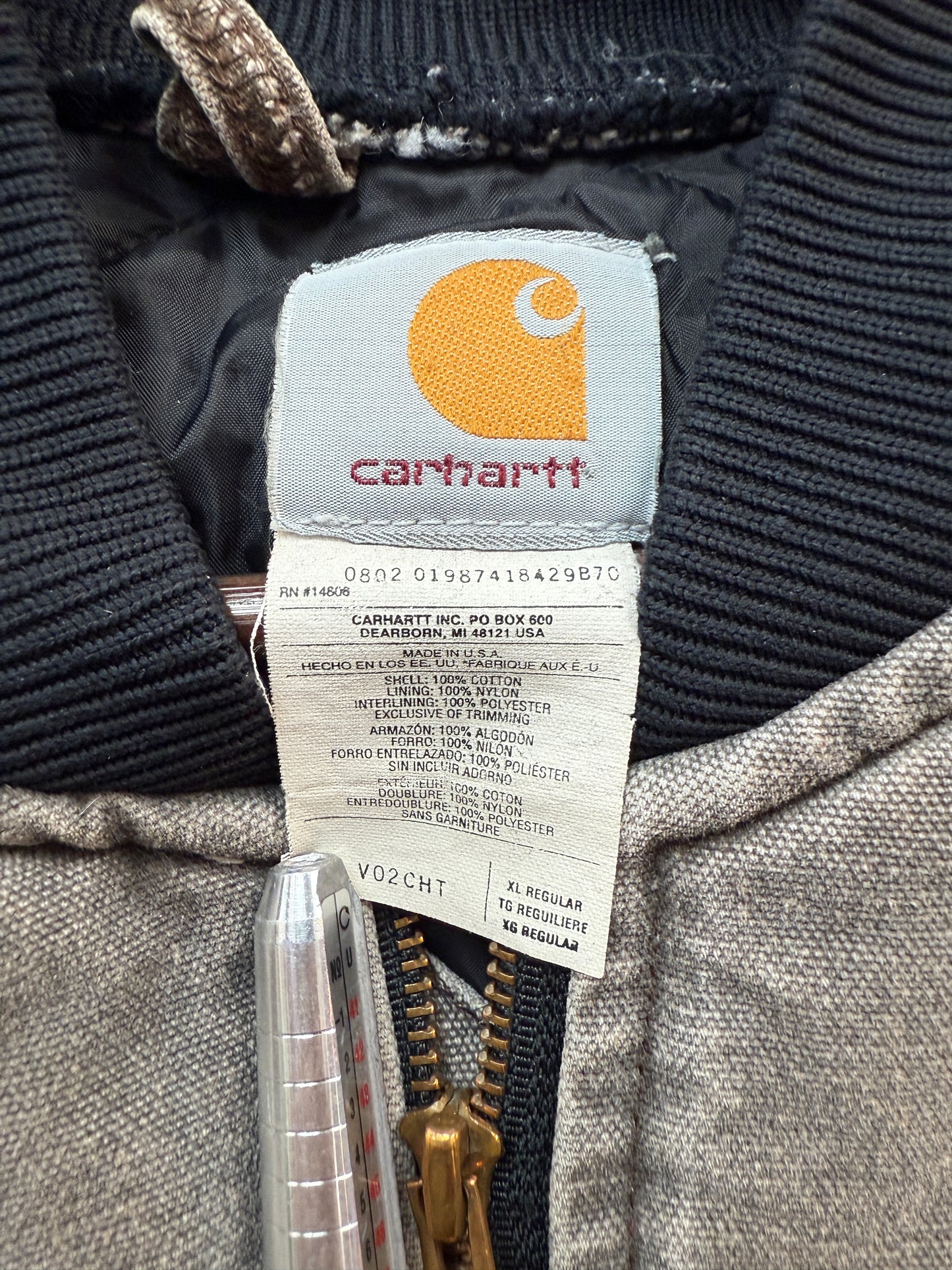 Vintage Brown Carhartt Vest