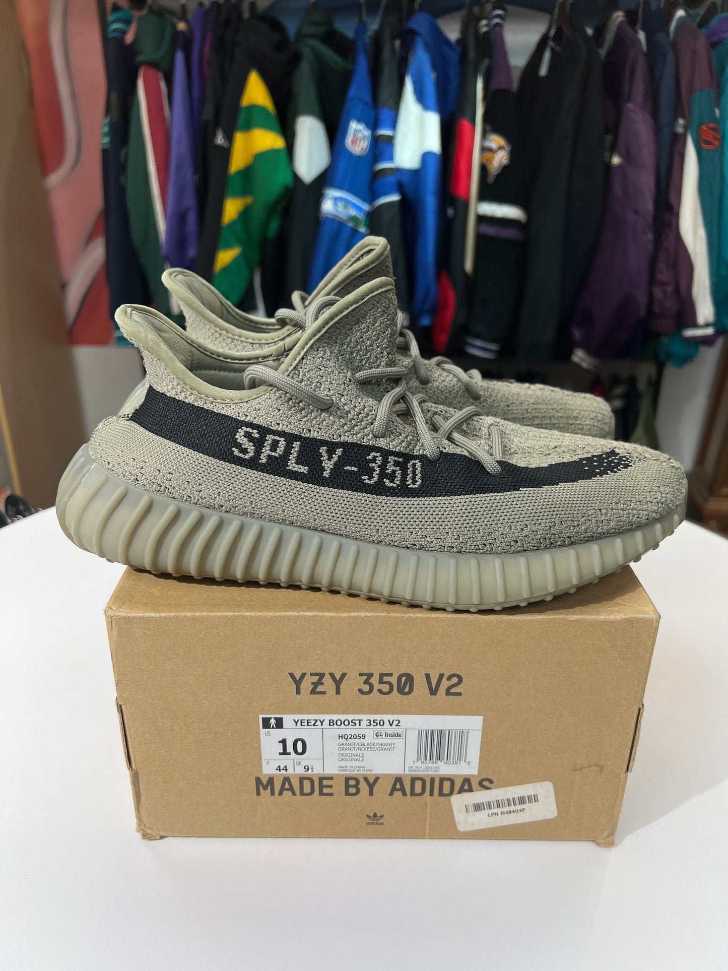 Preowned Adidas Yeezy Boost 350 V2 Granite