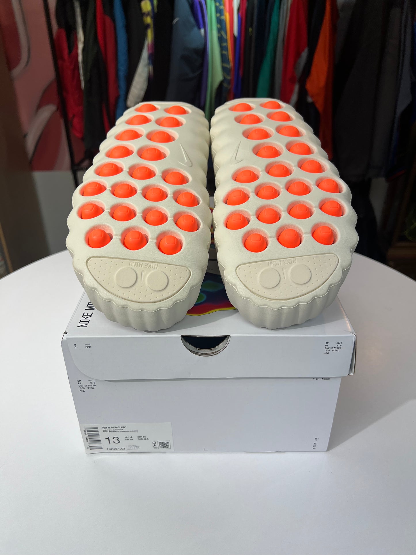 New Nike Mind 001 Slide Light Bone