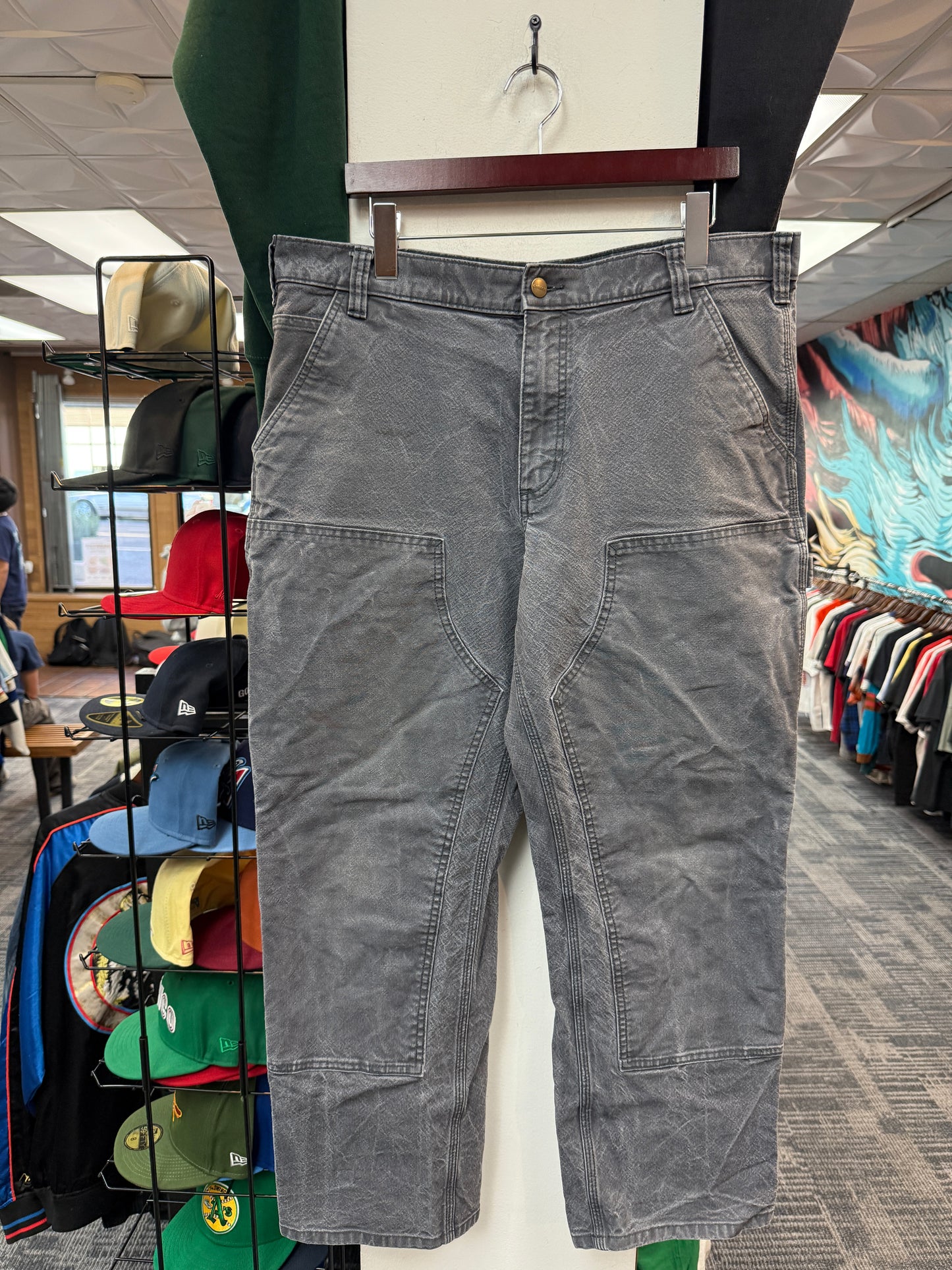 Carhartt Relaxed Fit Grey Double Knee