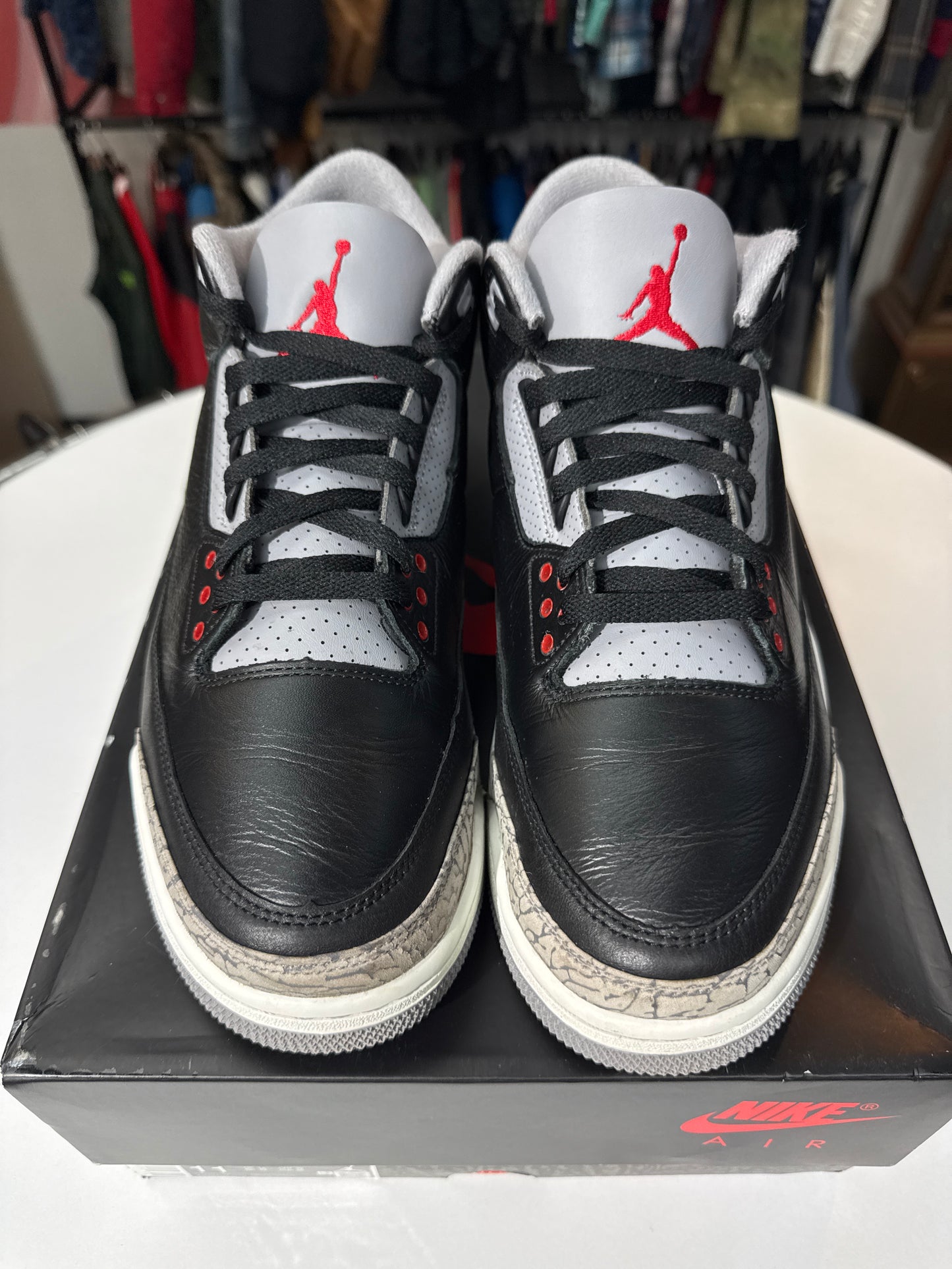 Preowned Jordan 3 Black Cement (2024)