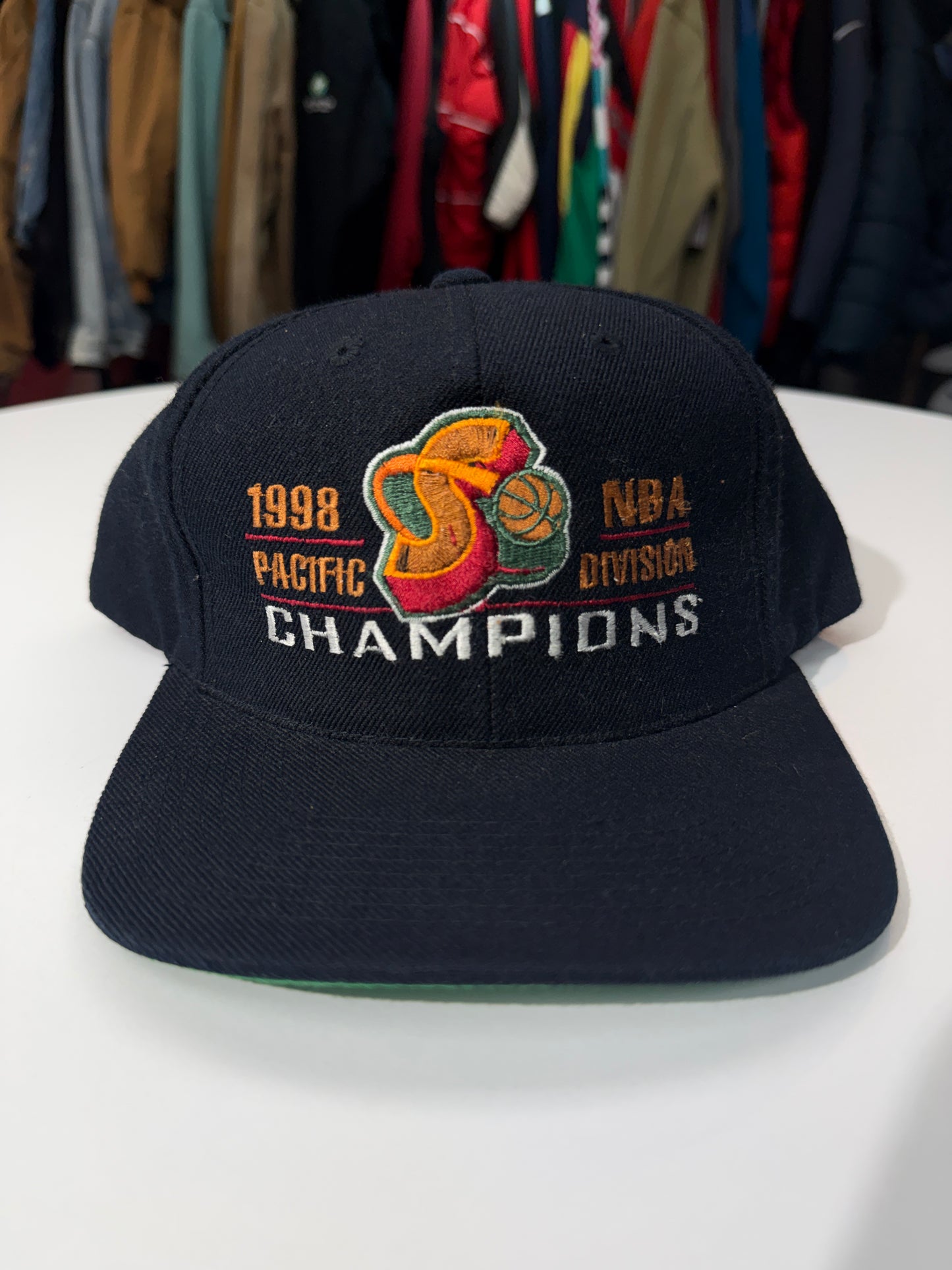 Vintage Sonics 1998 Pacific Division Champs Snap
