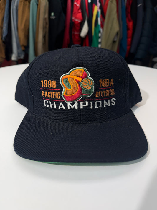 Vintage Sonics 1998 Pacific Division Champs Snap