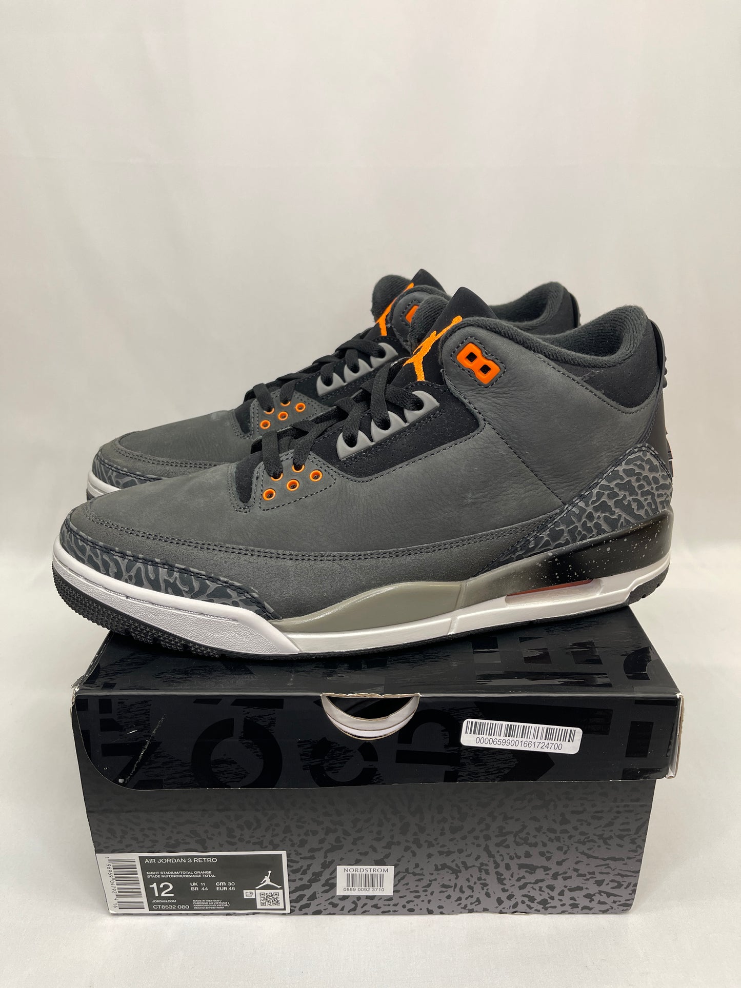 New Jordan 3 Fear Pack