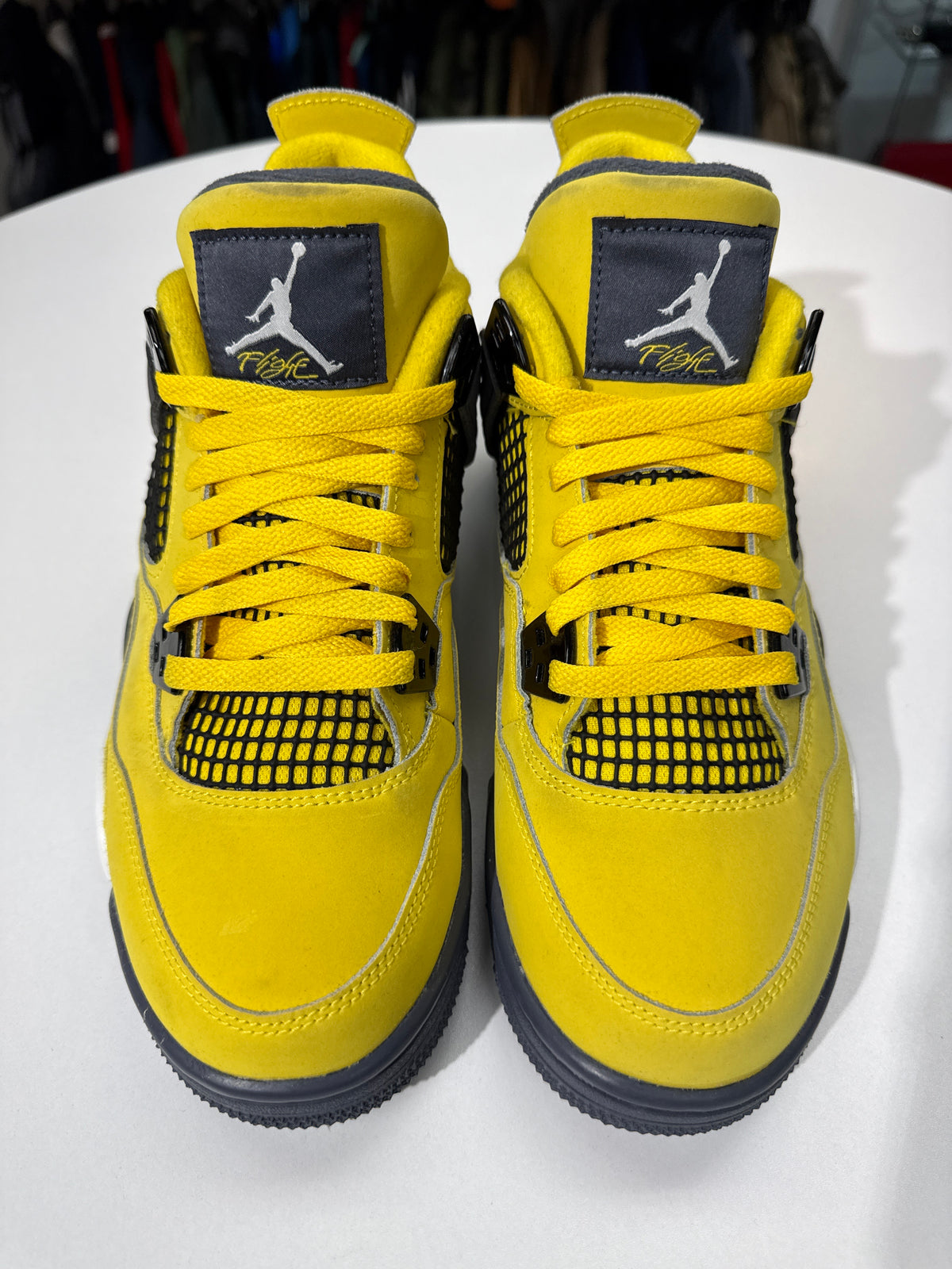Preowned Jordan 4 Lightning