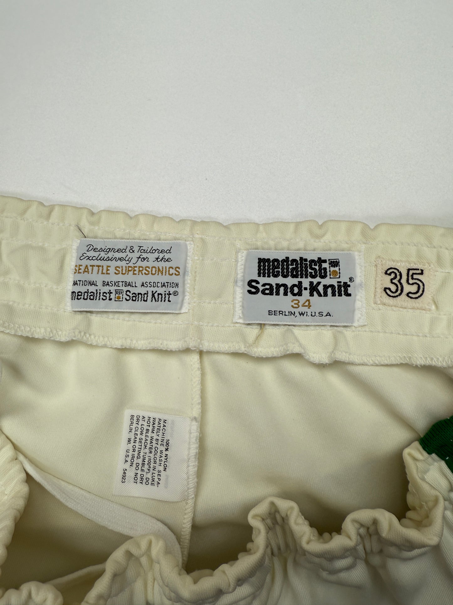 Vintage Sand-Knit Game Warm Up Pants