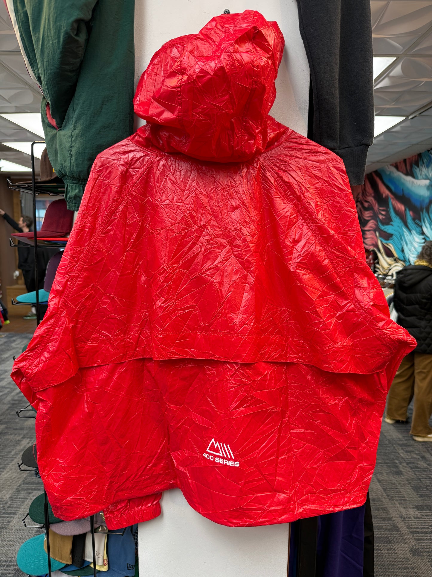 New GV Rasperry Hills Red 400 Series Windbreaker Jacket