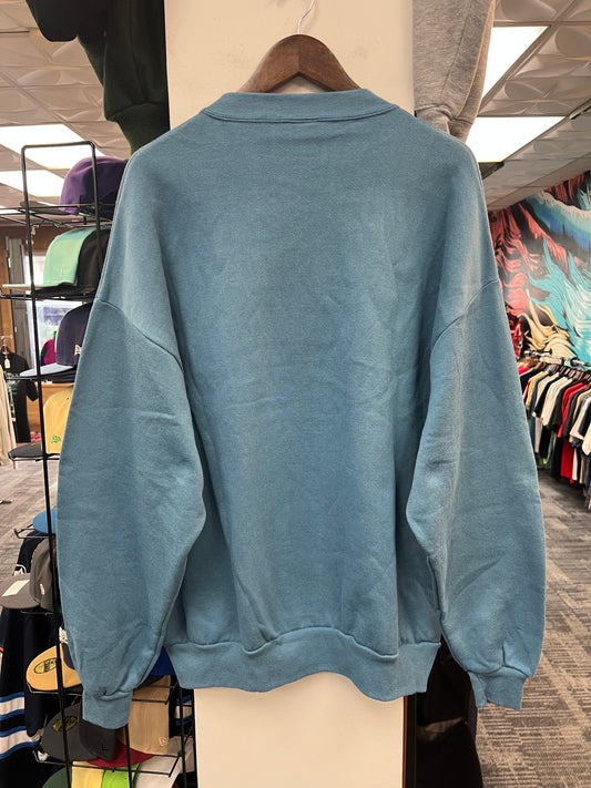 Rush Crest Crewneck Sweatshirt Blue/Pink