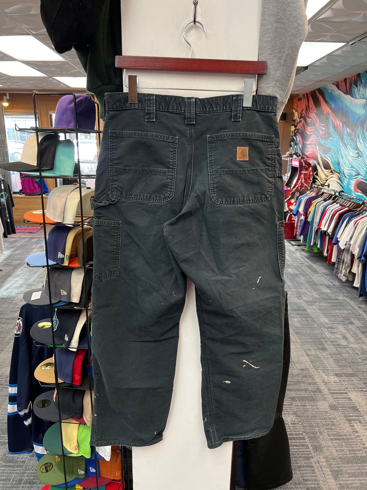 Carhartt Carpenter Dungaree Fit Pants Black