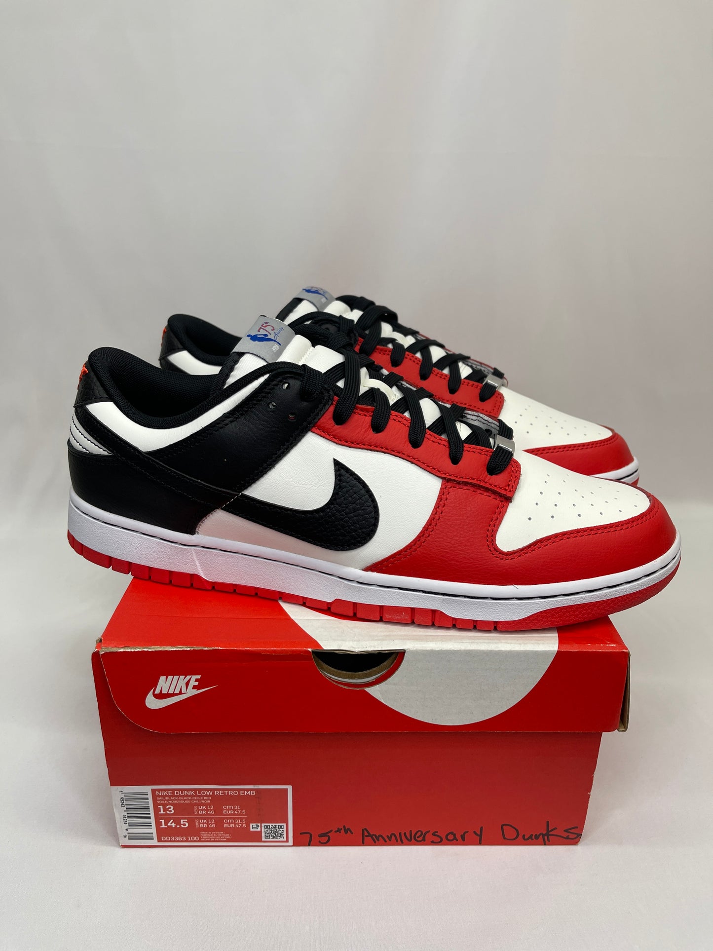 New Nike Dunk Low NBA 75th Anniversary