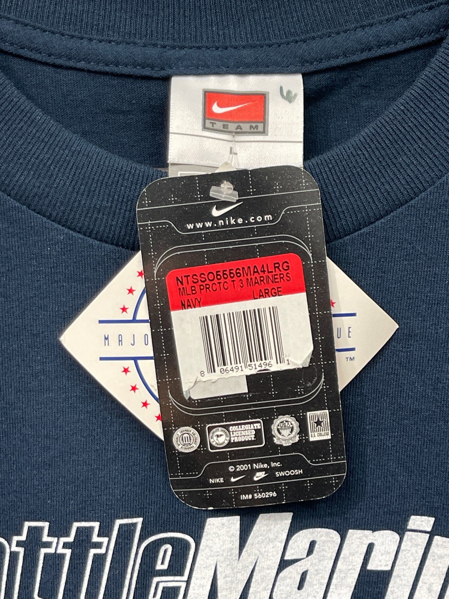 NWT! Mariners Nike tee