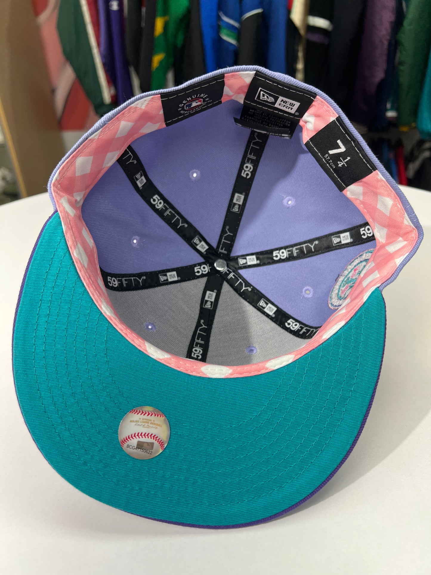 New New Era Seattle Mariners 30th Anniversary Lavender Fitted Hat