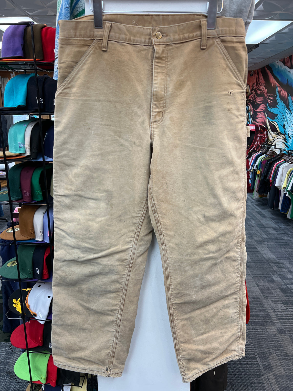 Carhartt Duck Canvas Tan Pants