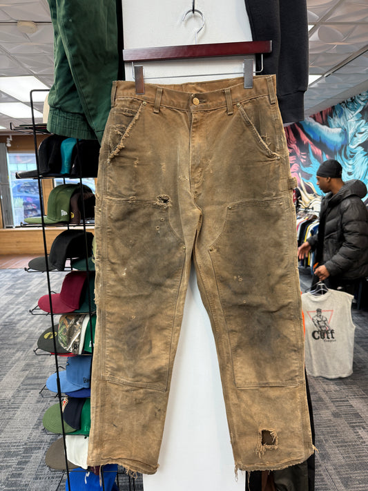 Vintage Carhartt Khaki Double Knee Pants
