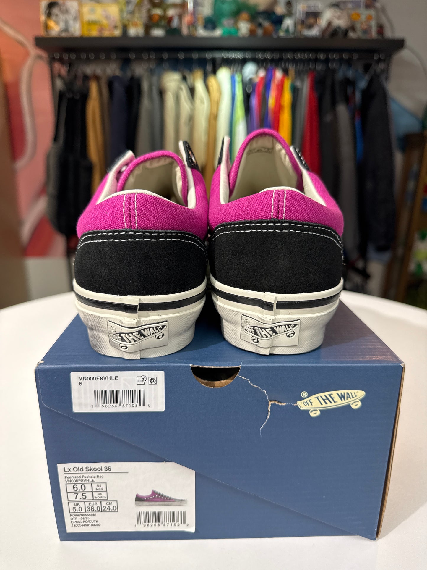 New Vans OTW Old Skool 36 Pearlized Pack Pink