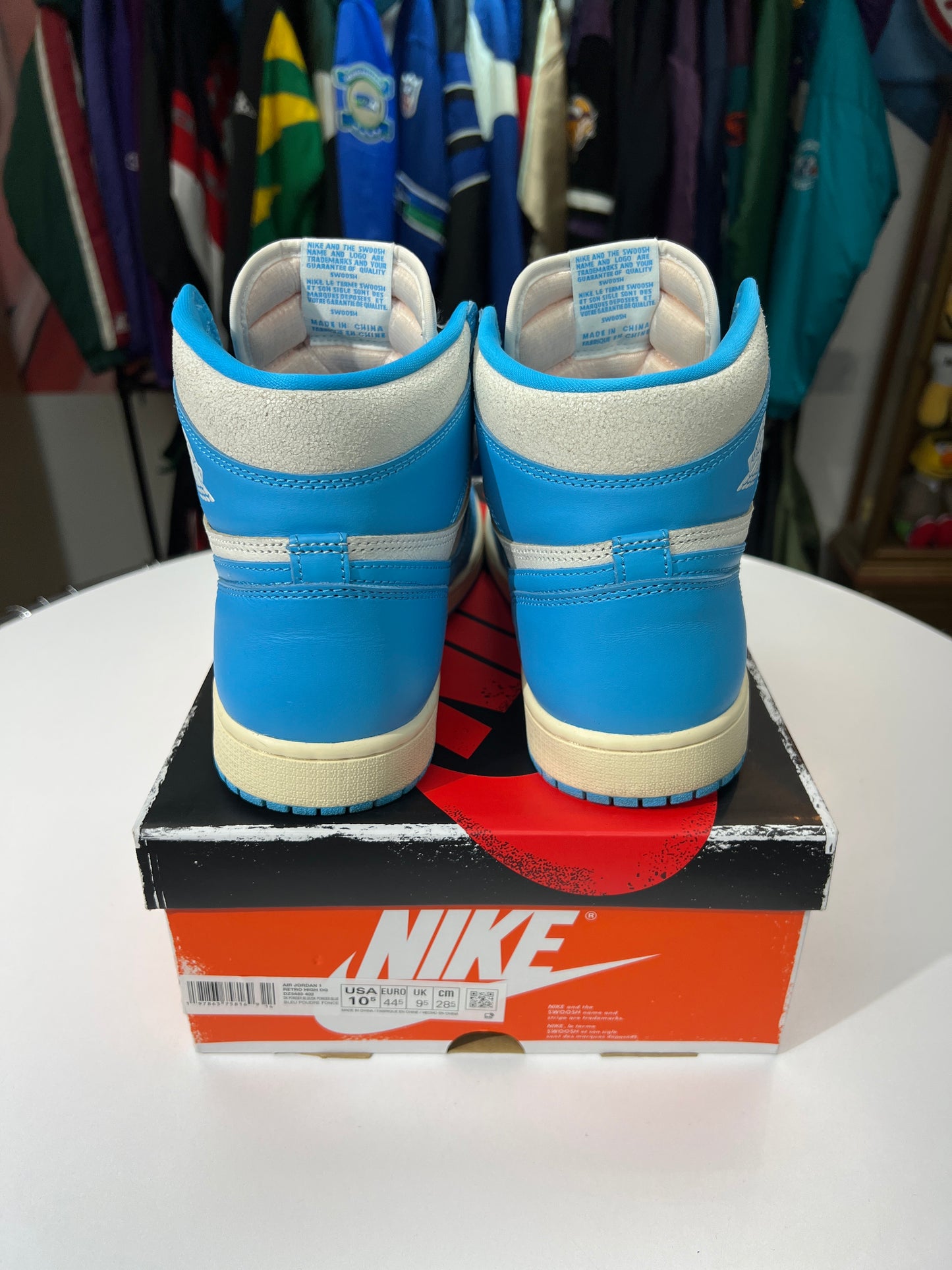 Preowned Jordan 1 Retro High OG UNC Reimagined