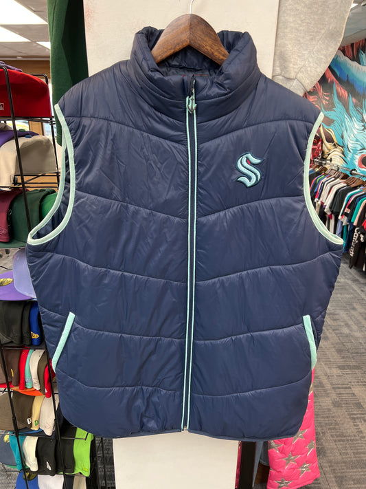 Kraken Season Ticket Member Puffer Vest ‘24-‘25 Season