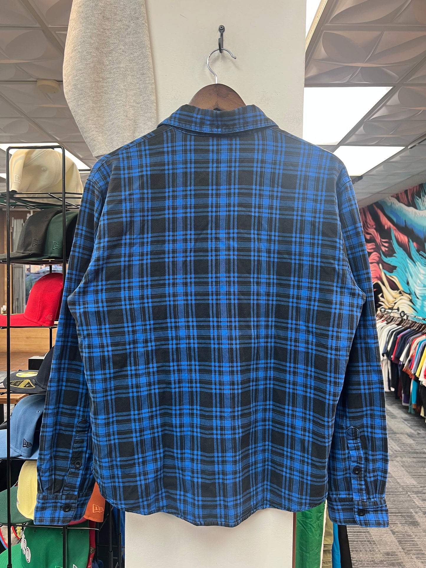 Nike ACG Black & Blue Flannel