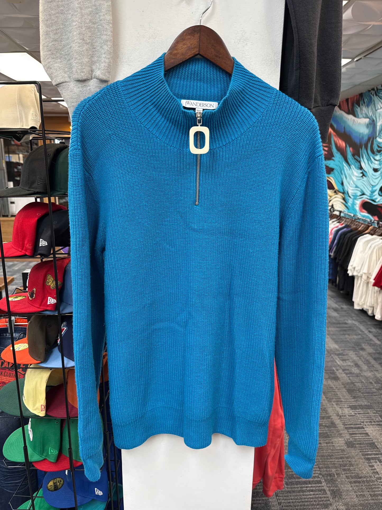 JW Anderson Henley Jumper 1/2 Zip