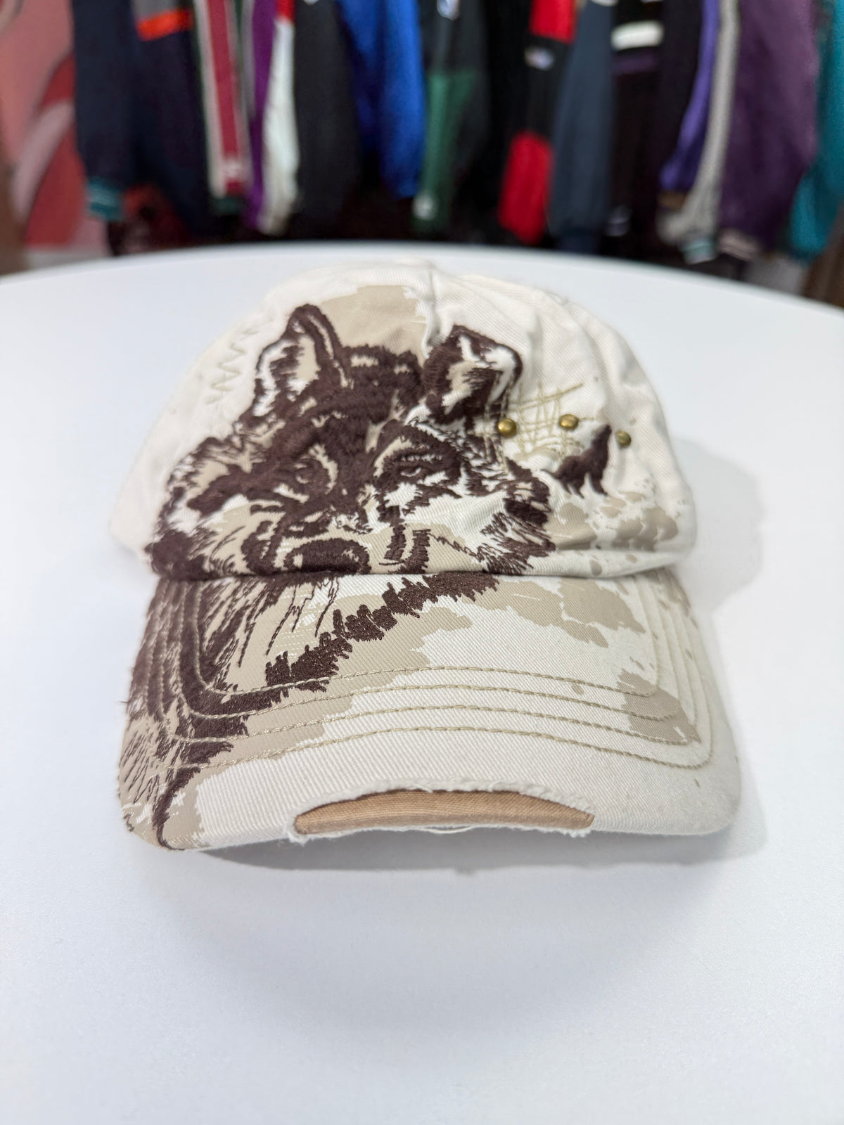 Vintage Wolf Hat