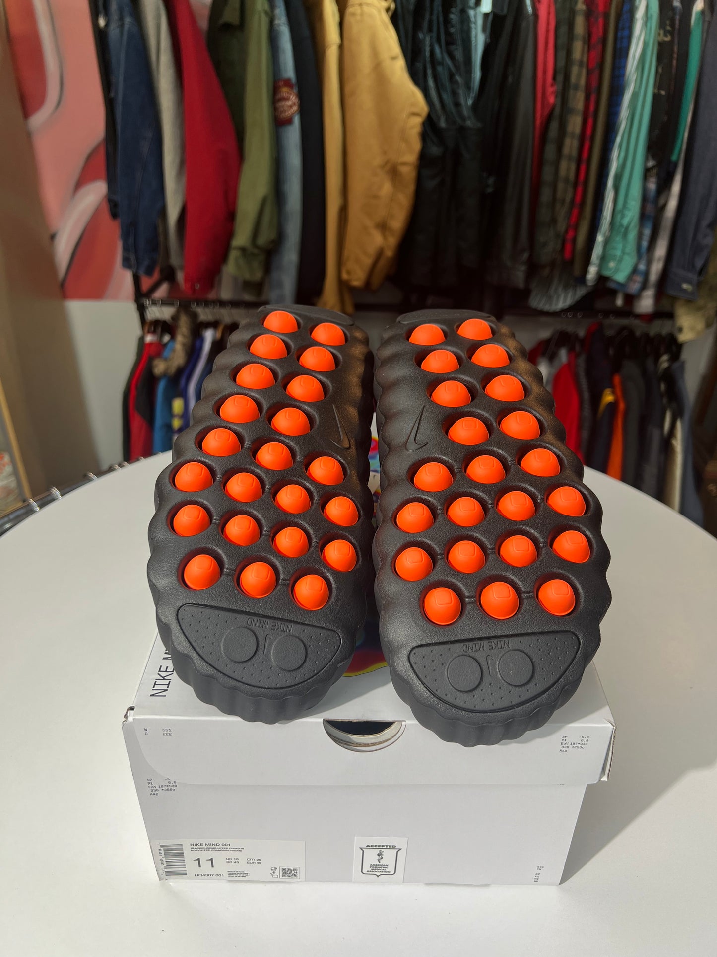 New Nike Mind 001 Slide Black Chrome