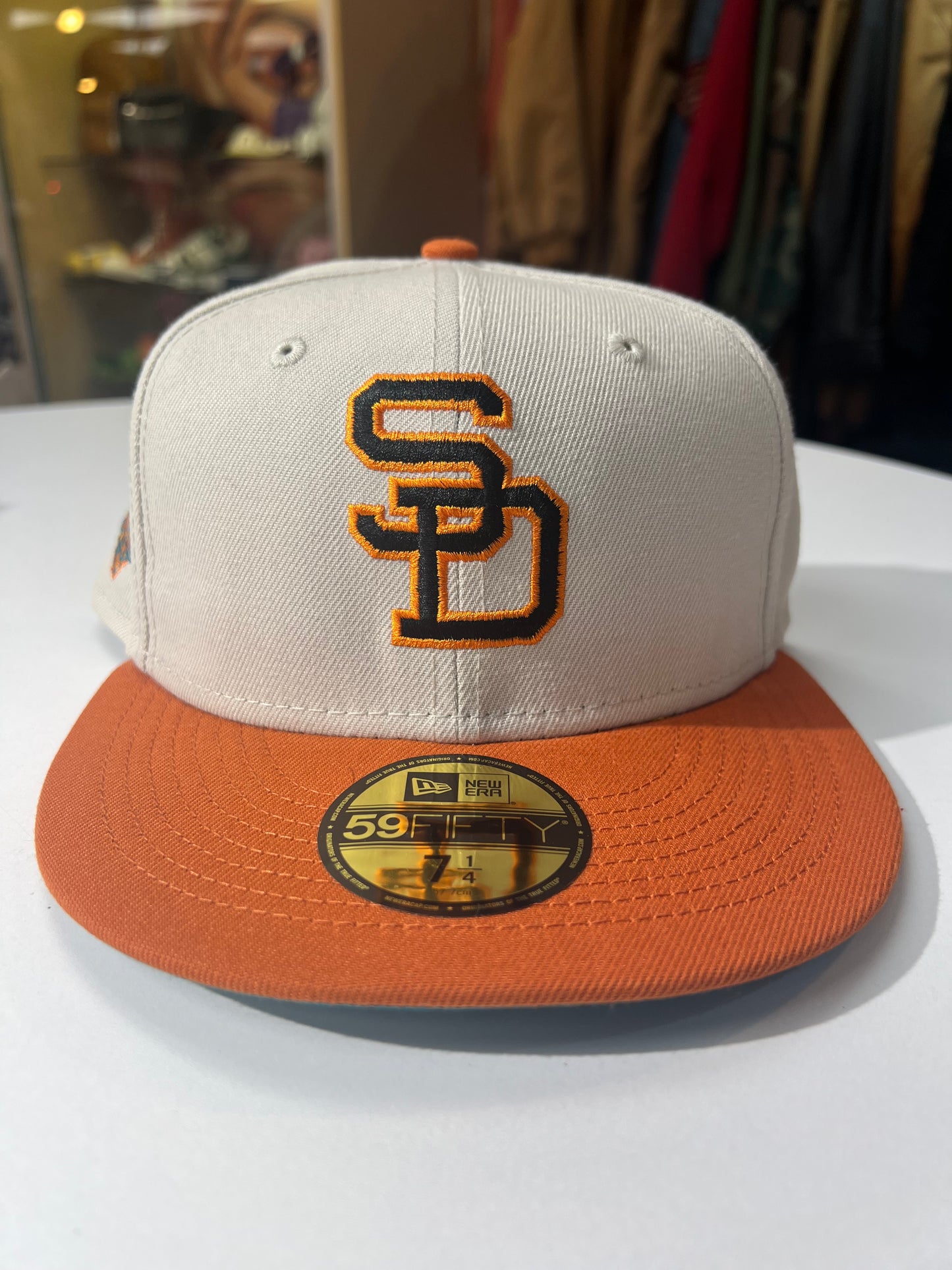 San Diego Padres OG Beer Pack Two Tone Fitted Hat