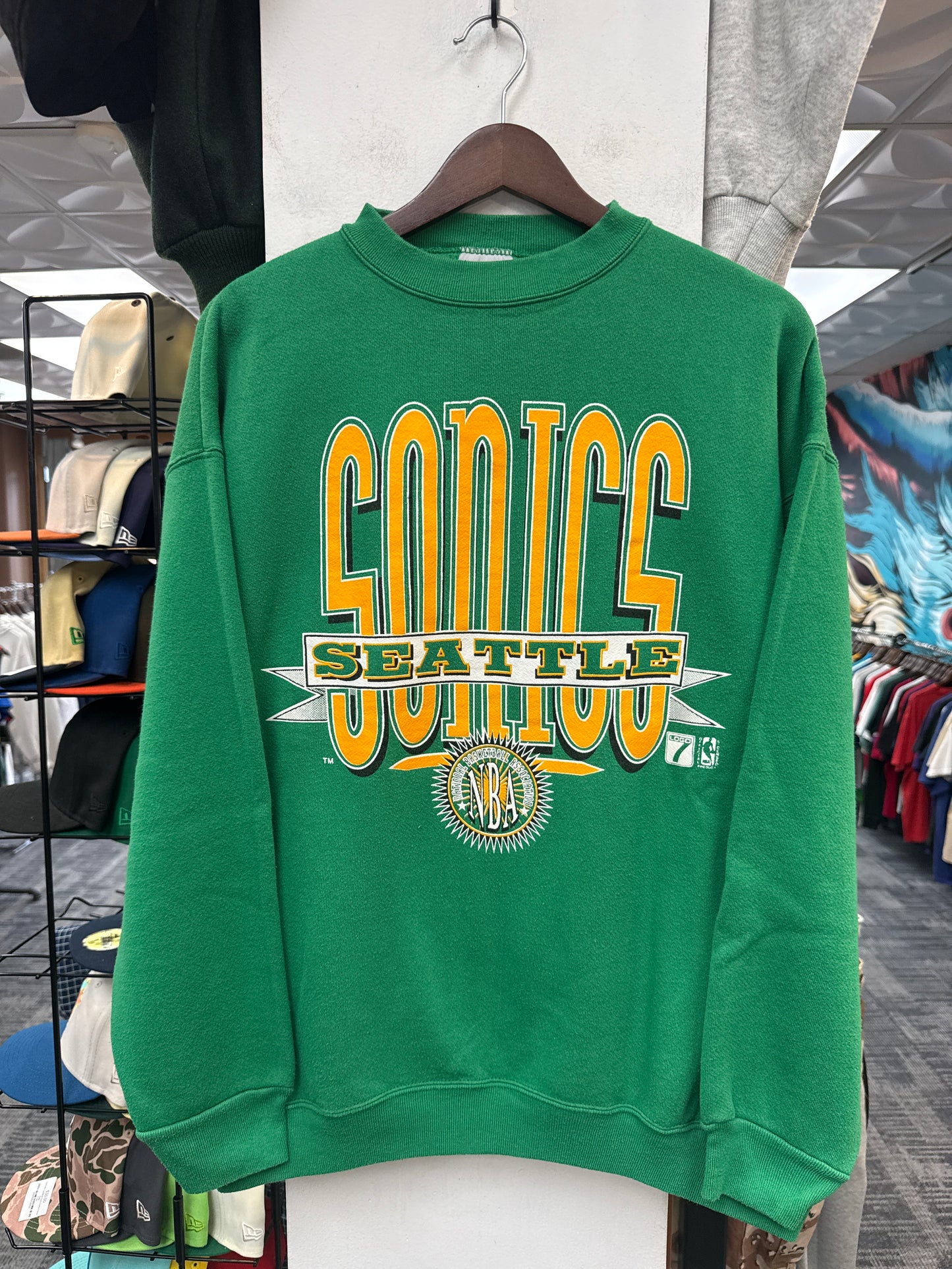 Vintage Sonics Logo 7 Crewneck